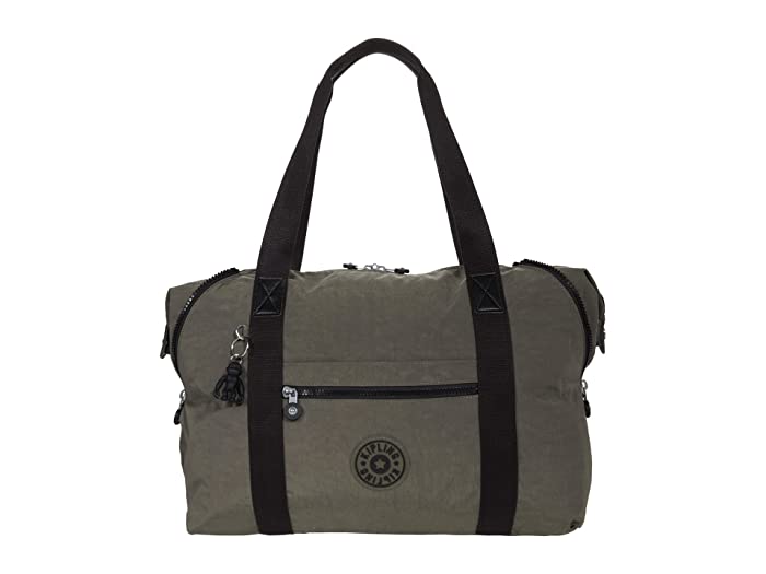 Kipling Art Medium Tote Bag Green Moss
