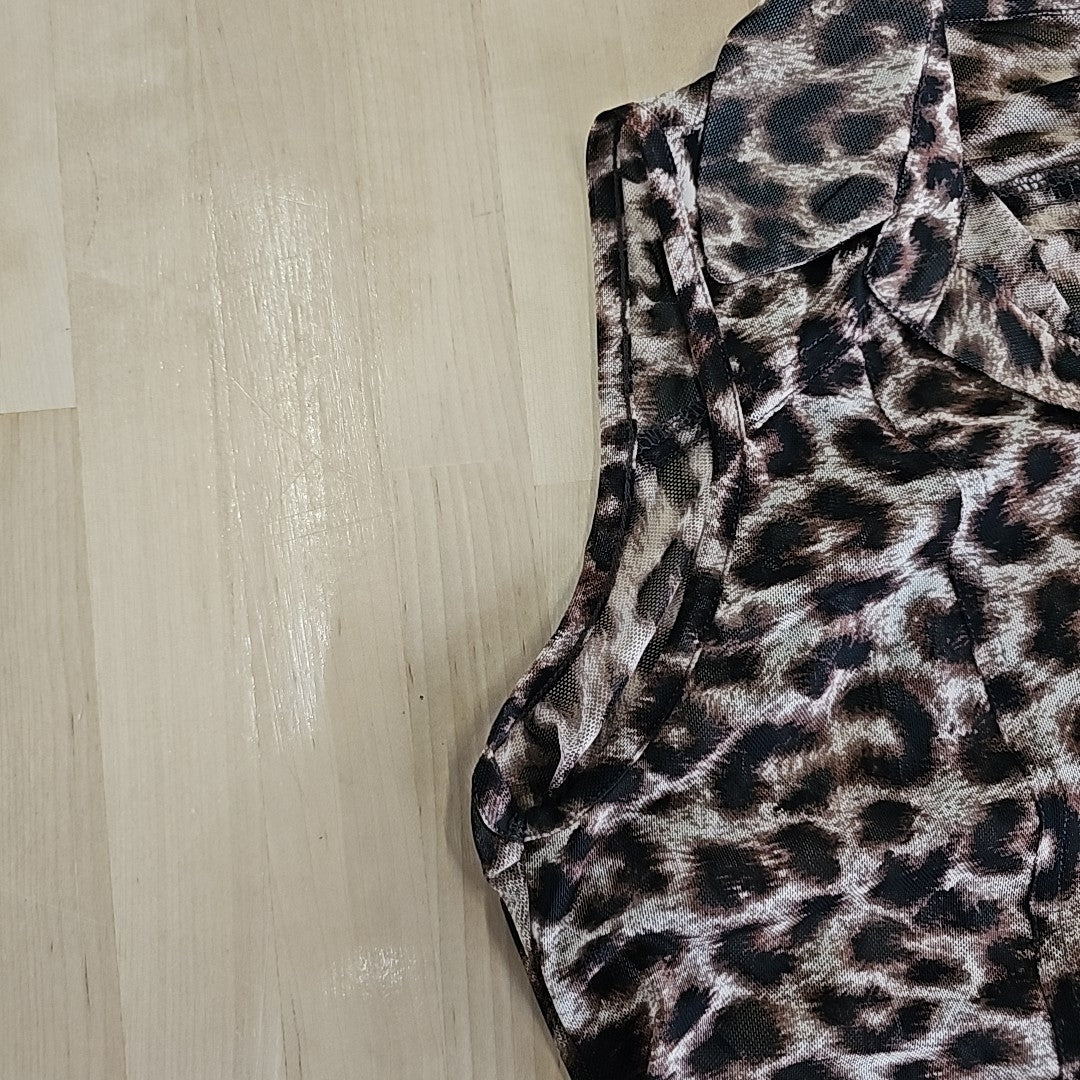 Liberty Love Size S Brown Sleeveless