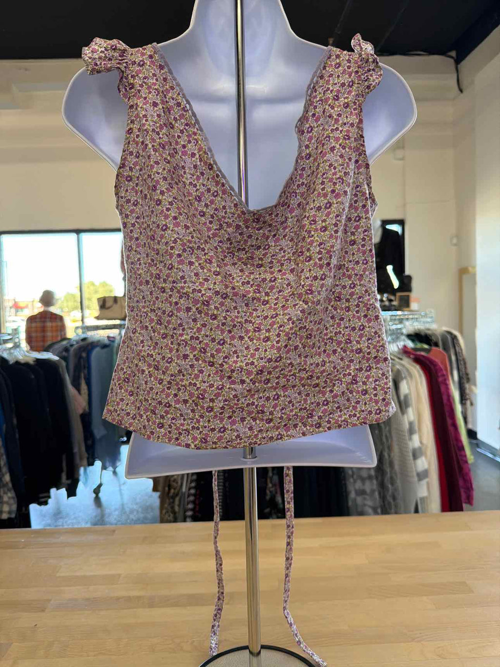 Express Yourself Size L Purple Tank