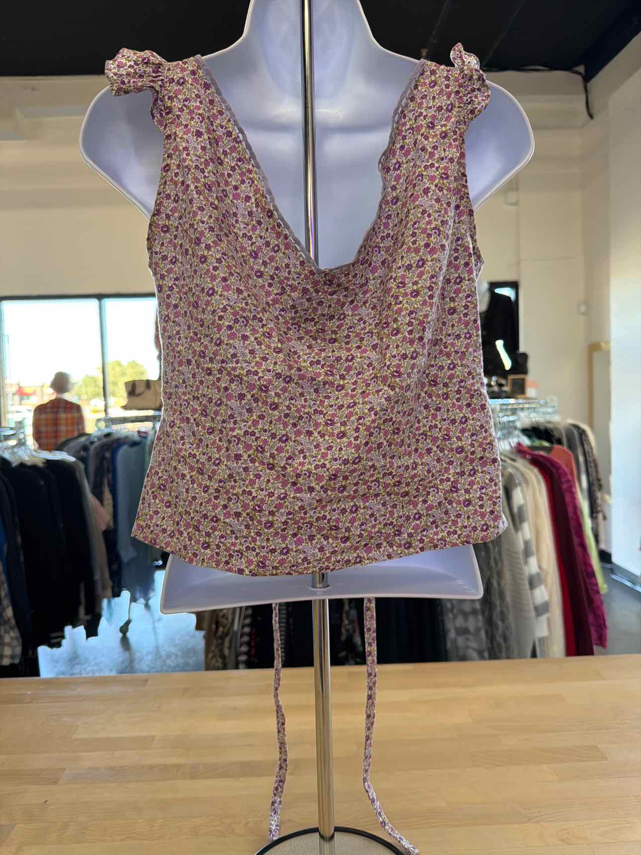 Express Yourself Size L Purple Tank