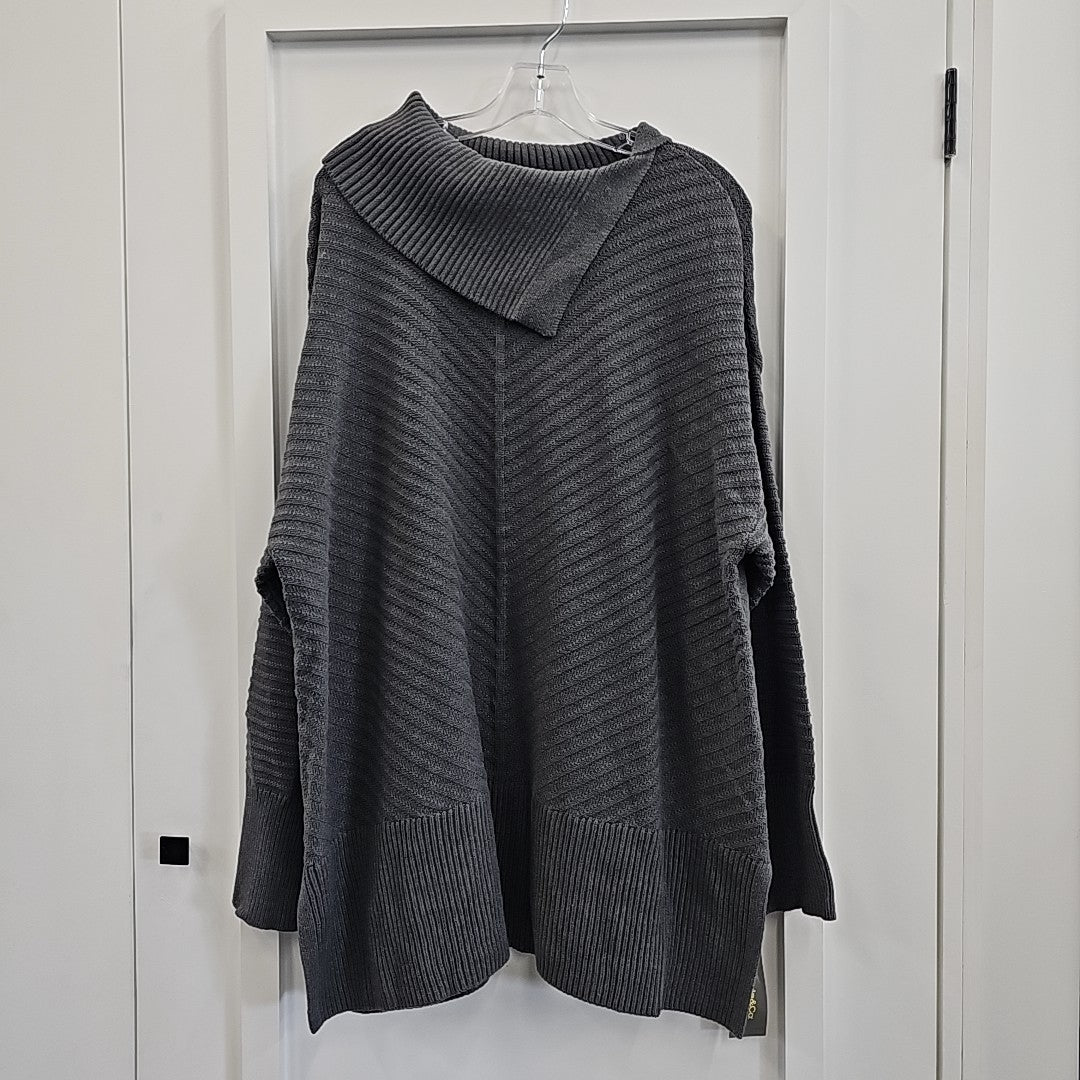 Style & Co. Size 3X Gray New Sweater