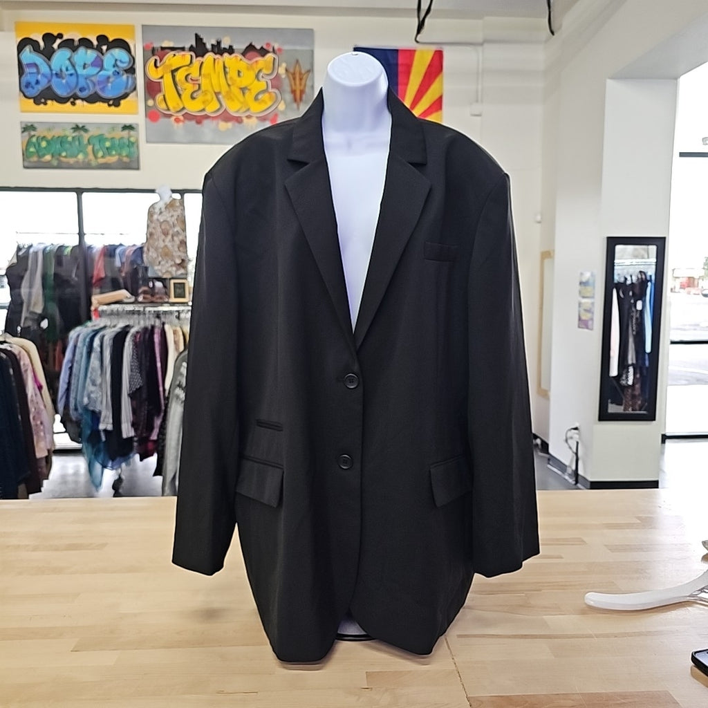 Kenneth Cole Size XL Black New Blazer