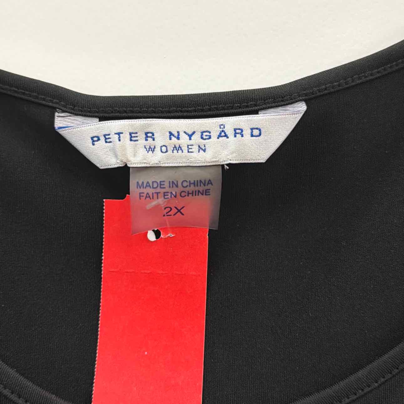 Peter Nygard Size 2X Black Preloved Dress