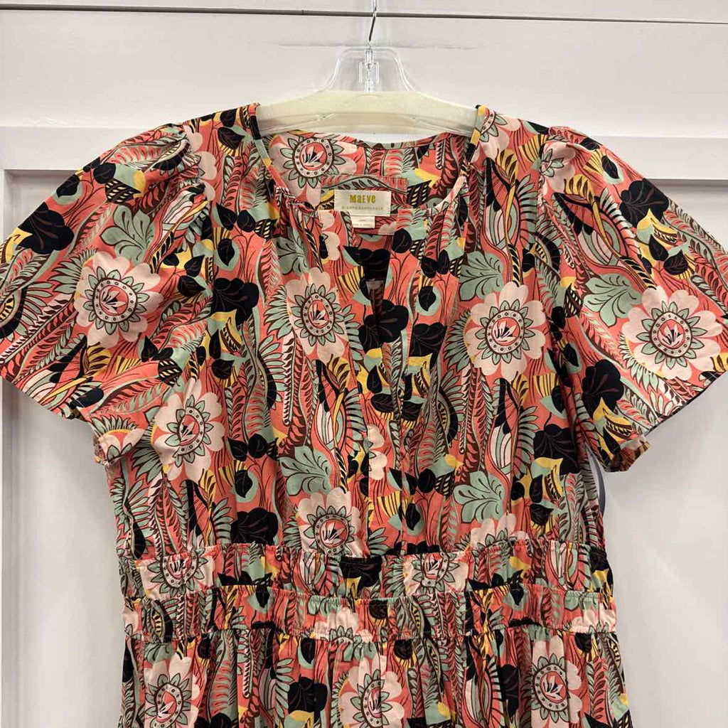 Maeve Size L Multi-Color Preloved Dress