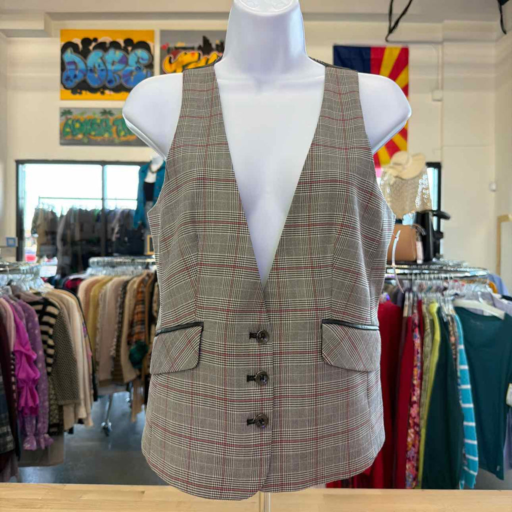 7th avenue Size 2 Grey Preloved Vest