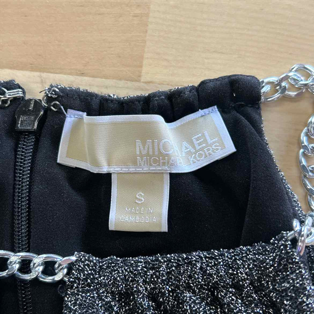 Michael Kors Size S Silver Preloved Tank