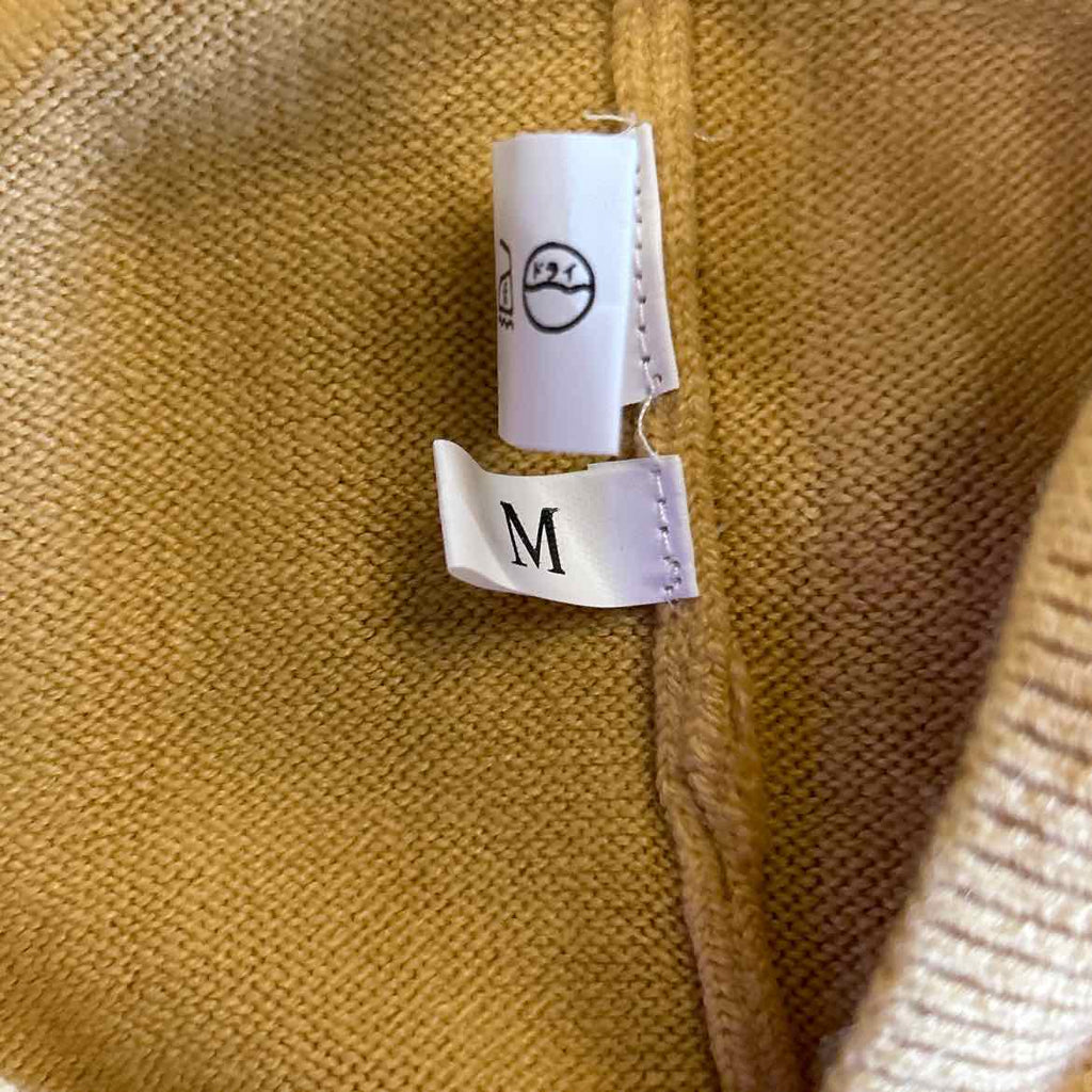 You's Me Size M Yellow Sweater