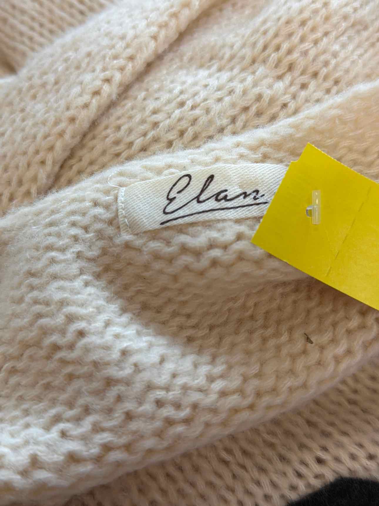 Elan Size M Beige Sweater