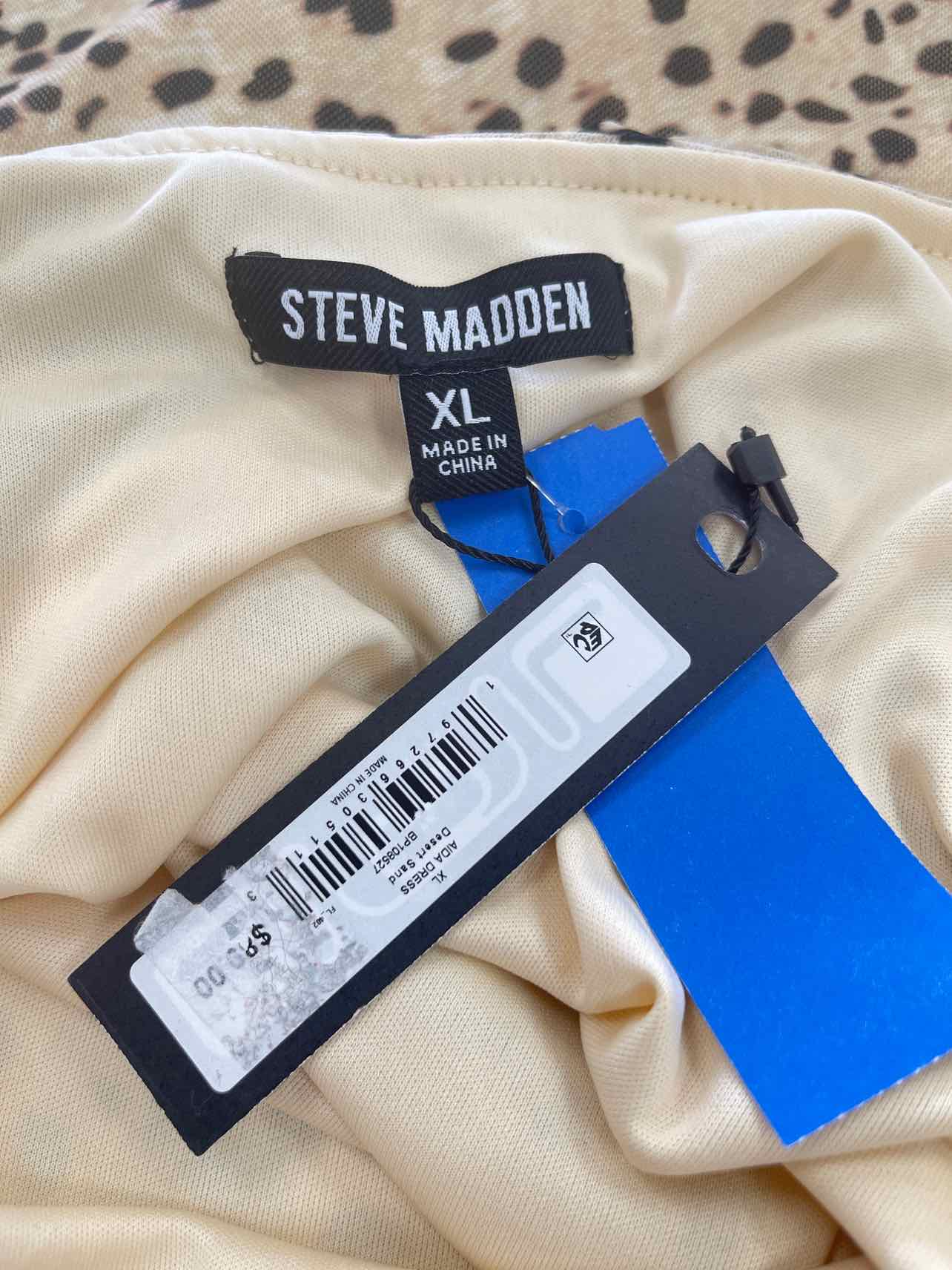 Steve Madden Size X L Aida Dress Sand