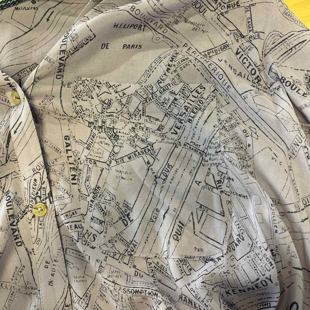 Pilcro Size XL Purple Preloved Button Down LS