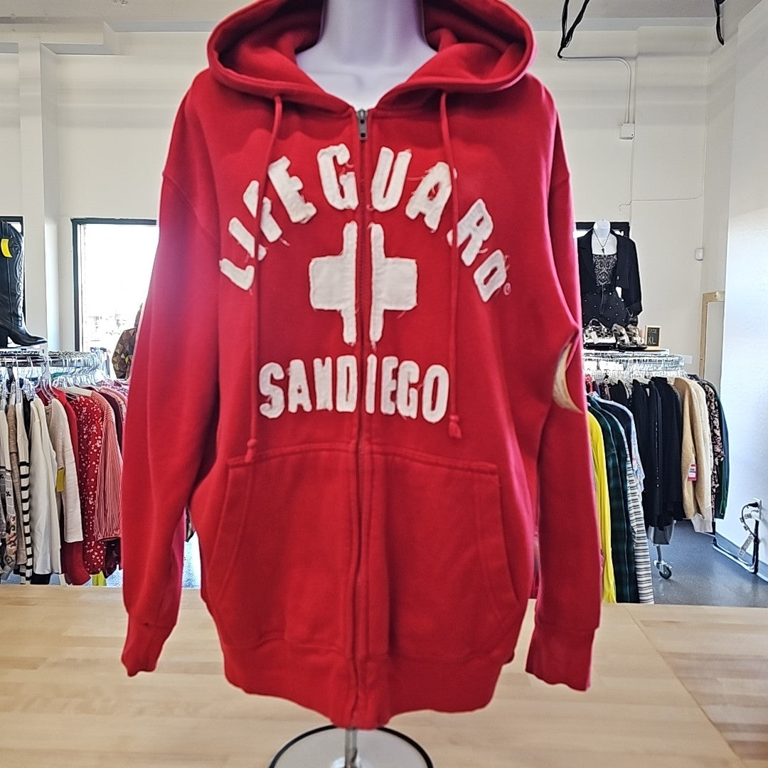 Lifeguard Products Size M Red Jacket