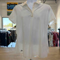 Adidas Size XL White Preloved MENS Polo
