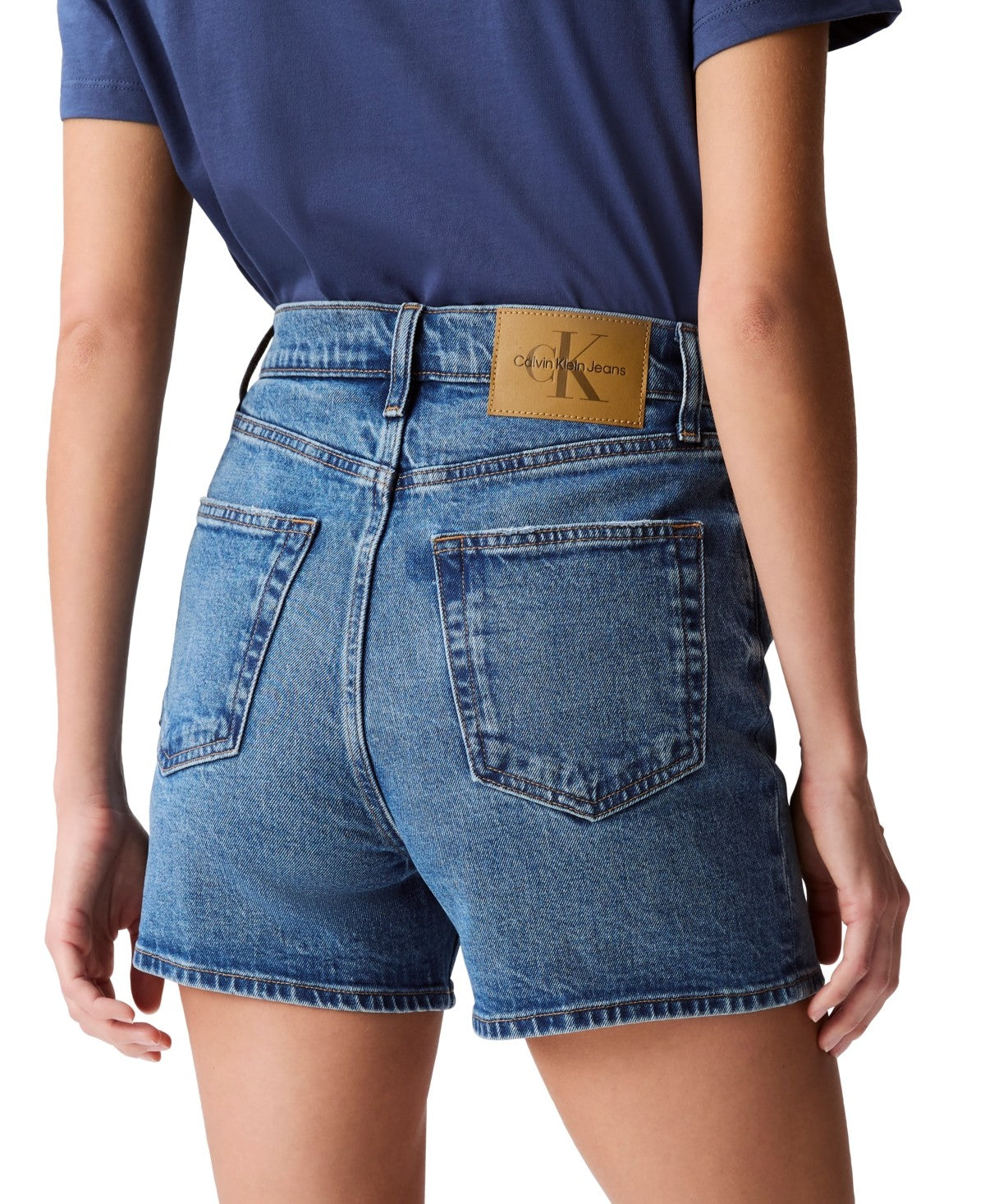 Calvin Klein Women Size 24 Blue New Shorts