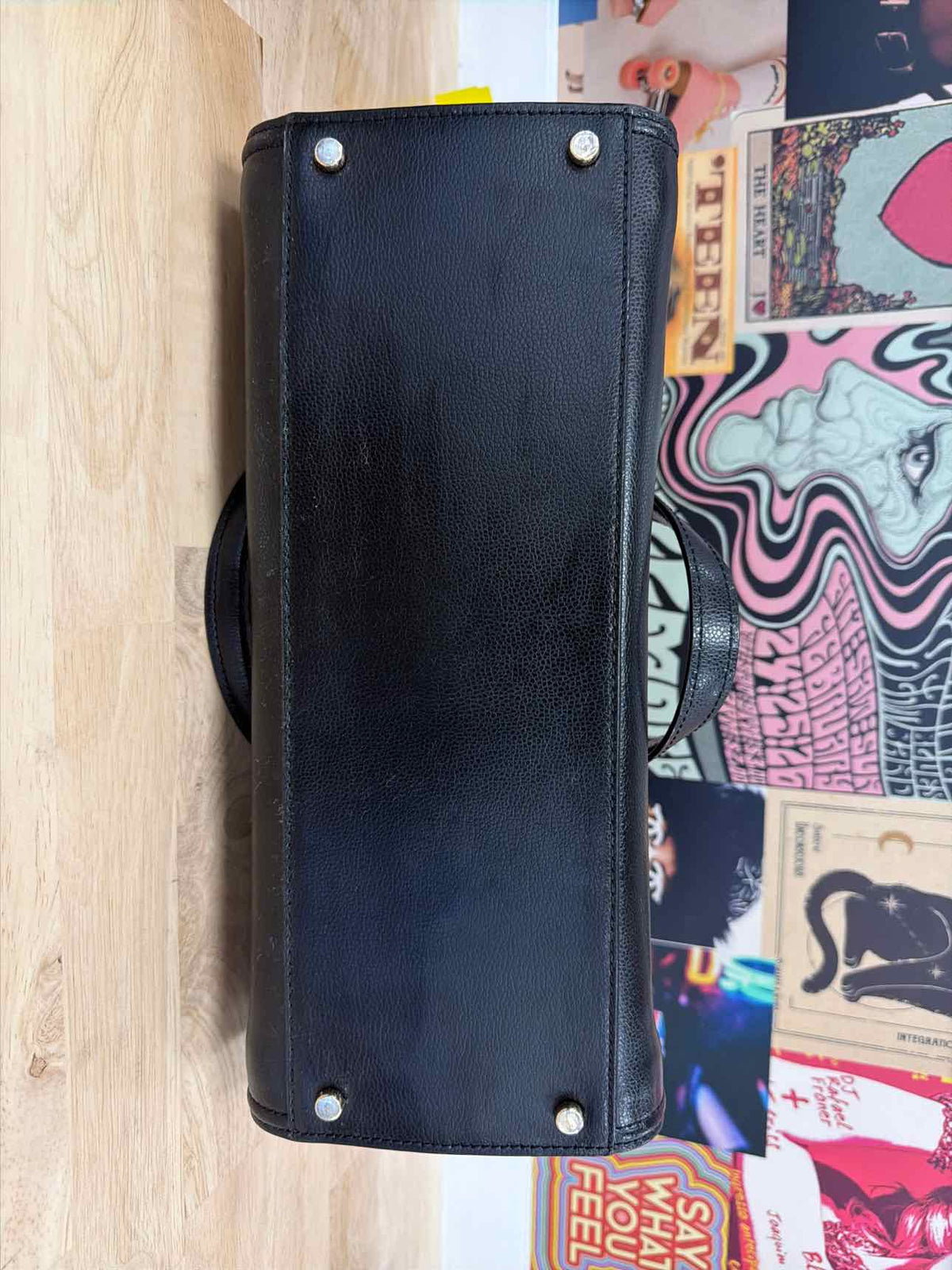 Kate Spade Black Tote Leather Purse