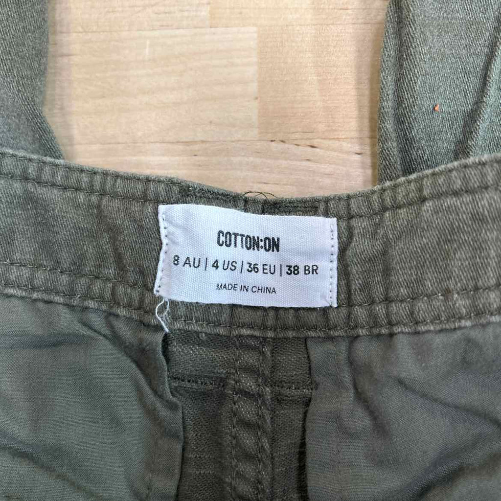 Cotton On Size 4 Green Preloved Pants