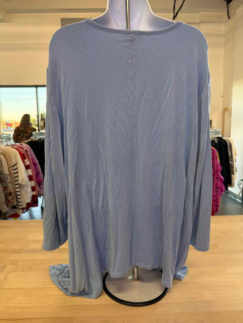 Slinky Brand Size 3X Blue Tunic