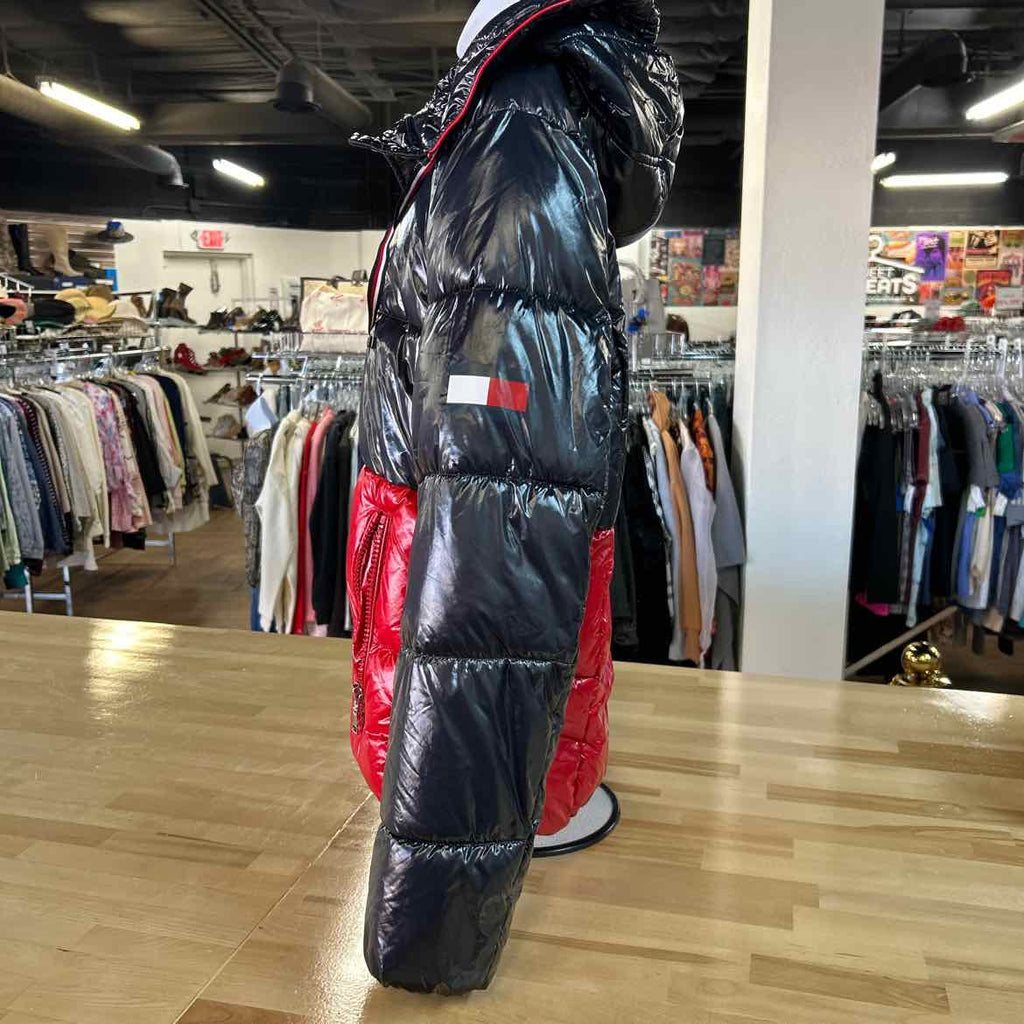 Tommy Hilfiger Size L Blue Red Preloved Jacket