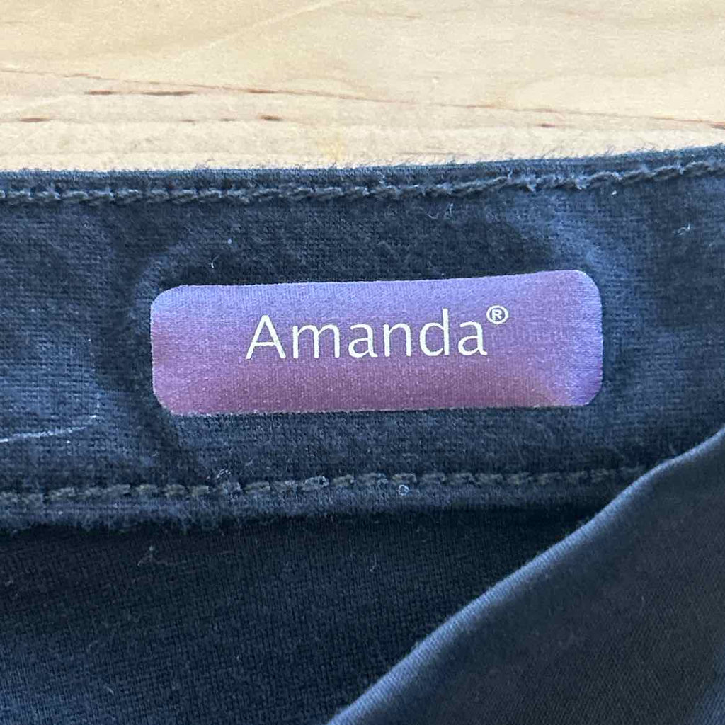Gloria Vanderbilt Size 16 Black Preloved Pants