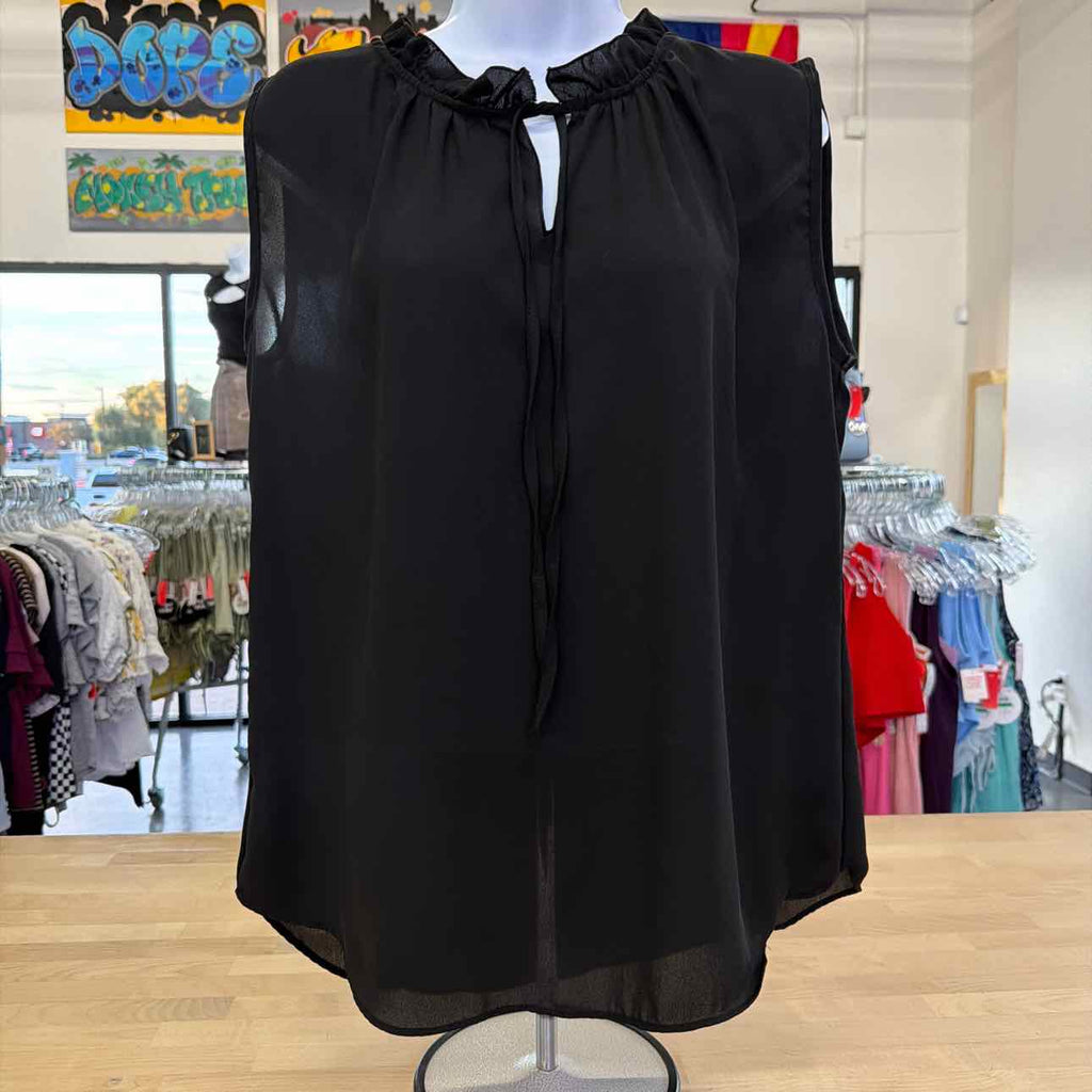 Jon & Ana Size XL Black Preloved Sleeveless