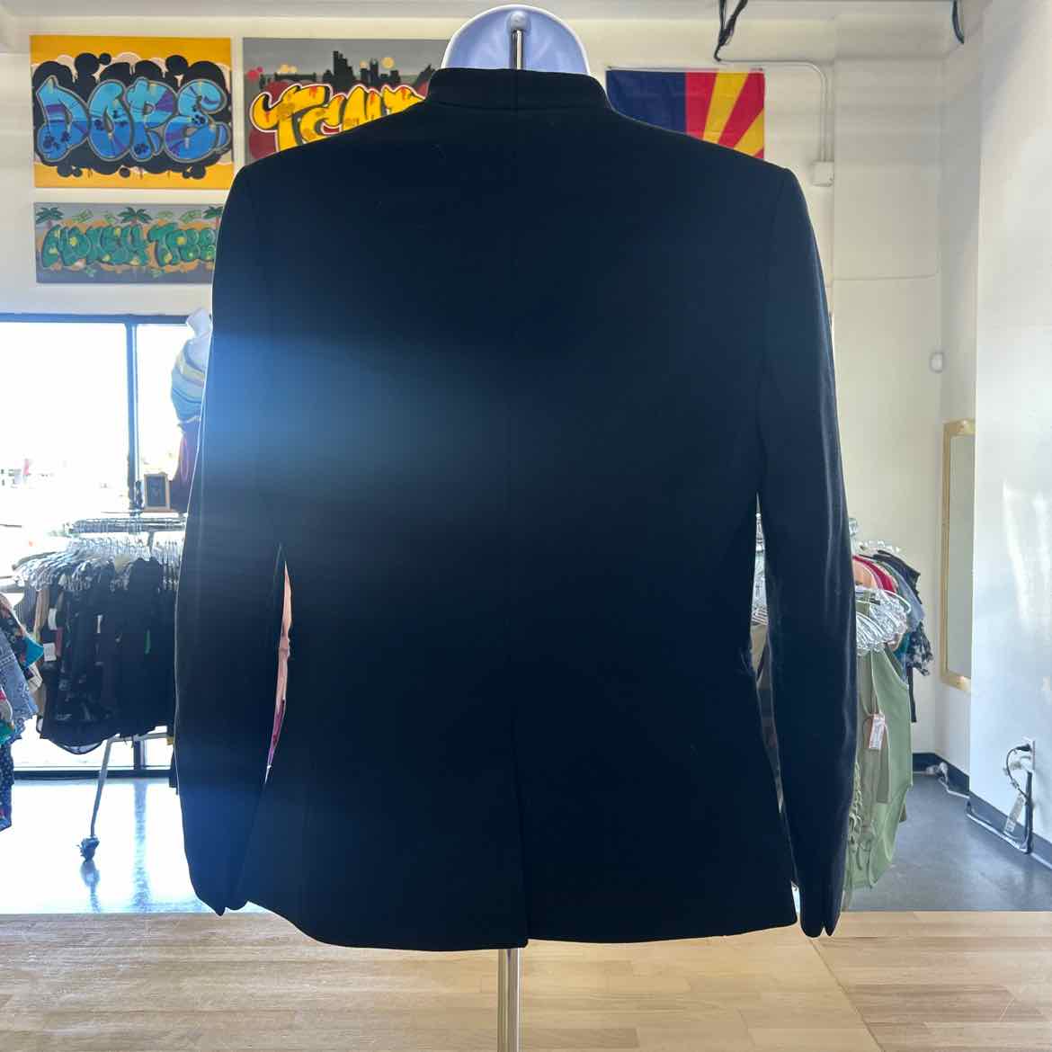 J Crew Size 0 Black Preloved Blazer