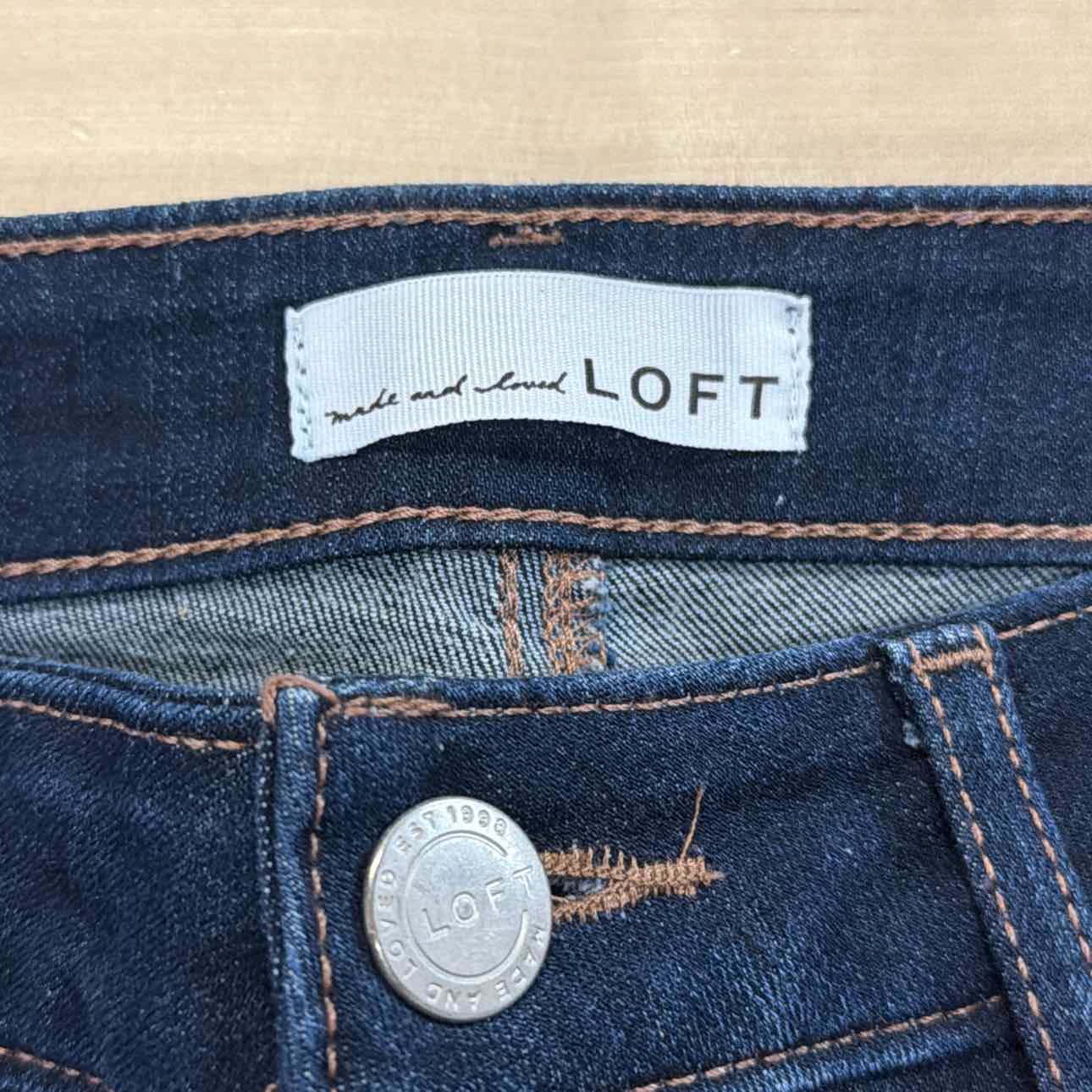 Loft Size 4 Blue Denim Jeans