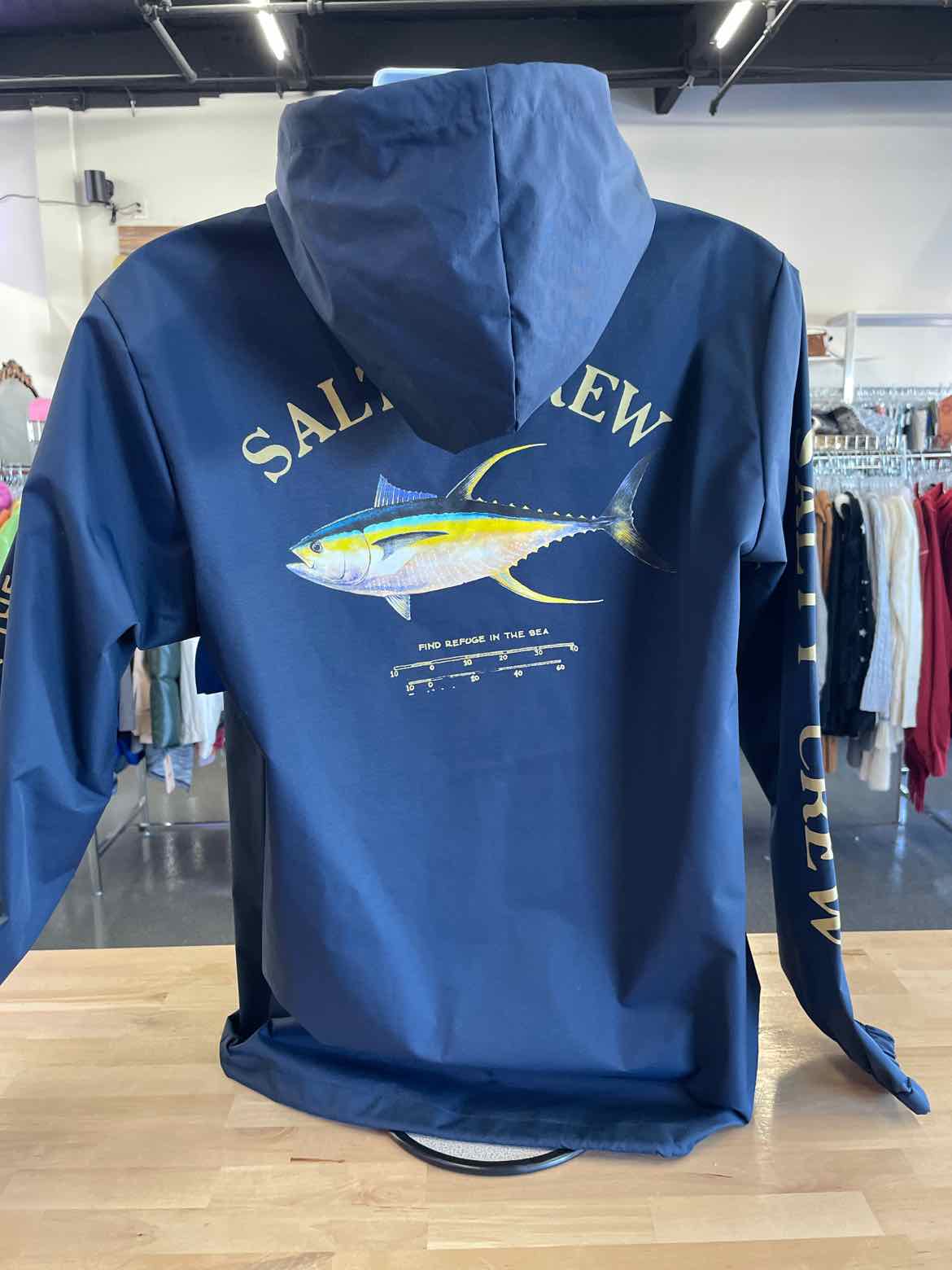 Salty Crew Size M Navy MENS Jacket