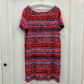 Tory Burch Size L Blue/Red Dress