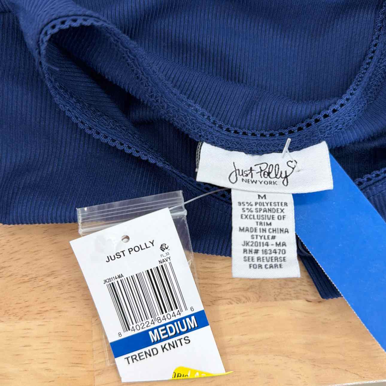 Just Polly Size M Flyaway Long Sleeve Cardigan
