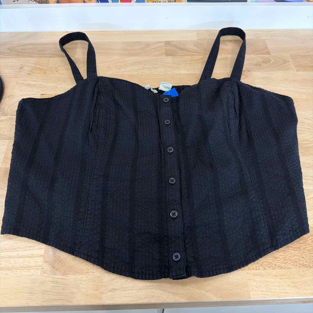 Levi's Size XL Black Levi's Adore Bustier Top