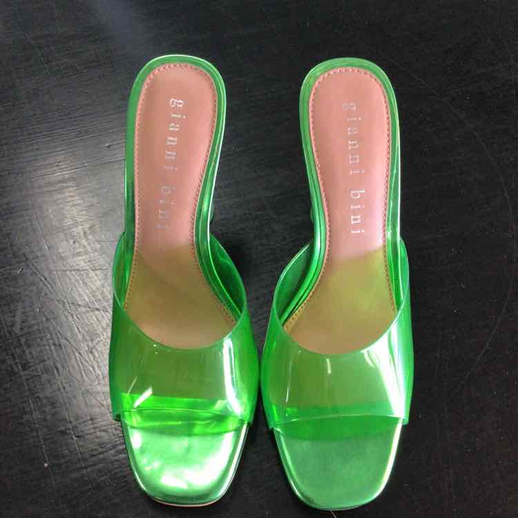 Gianni Bini Size 9.5 Lime Green Pumps