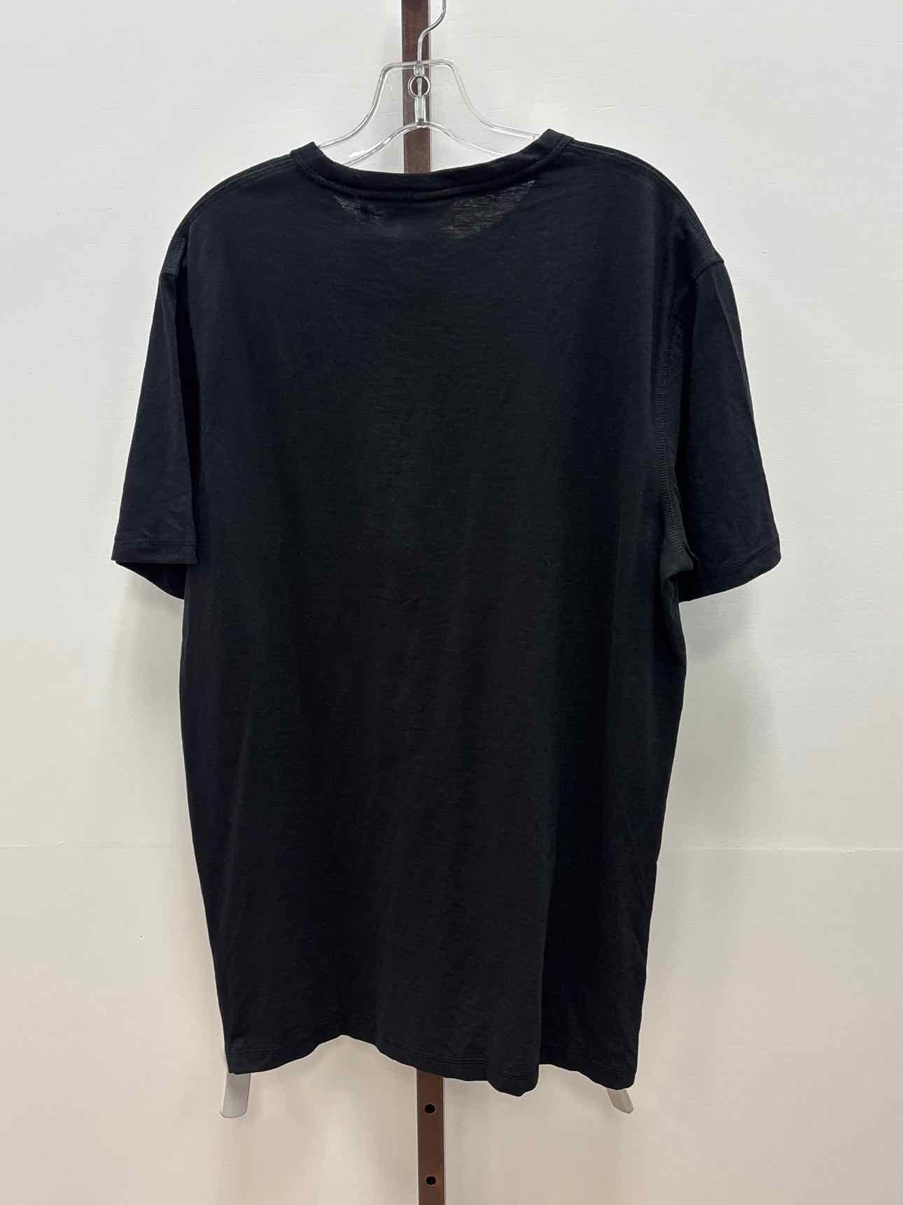 BOSS Size L Slub-cotton T-shirt with Logo Detail