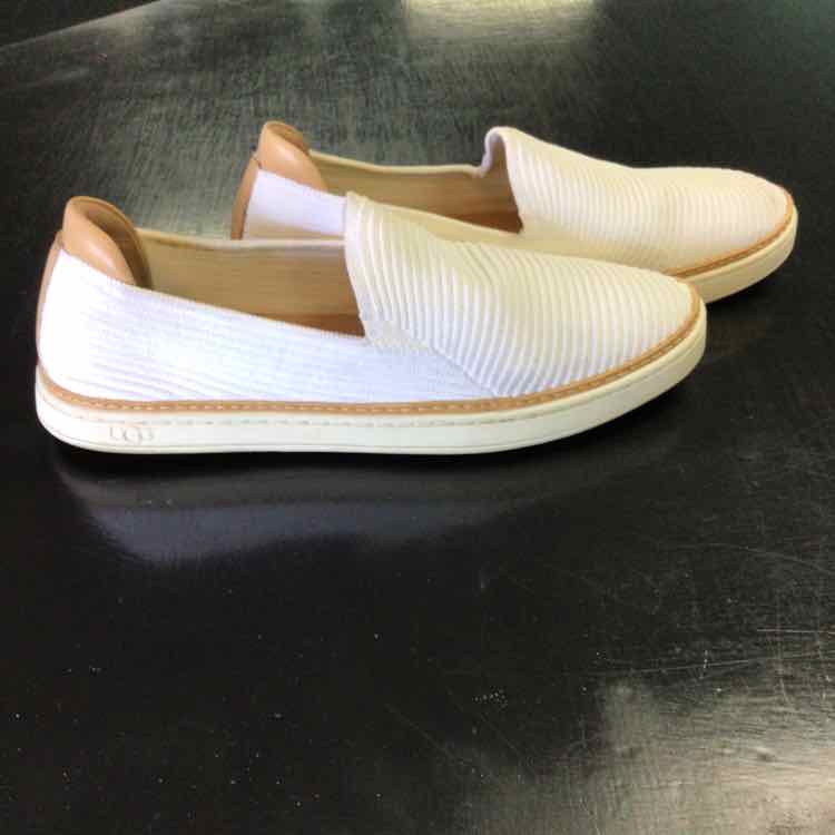 Ugg Shoe Size 8.5 White Loafers