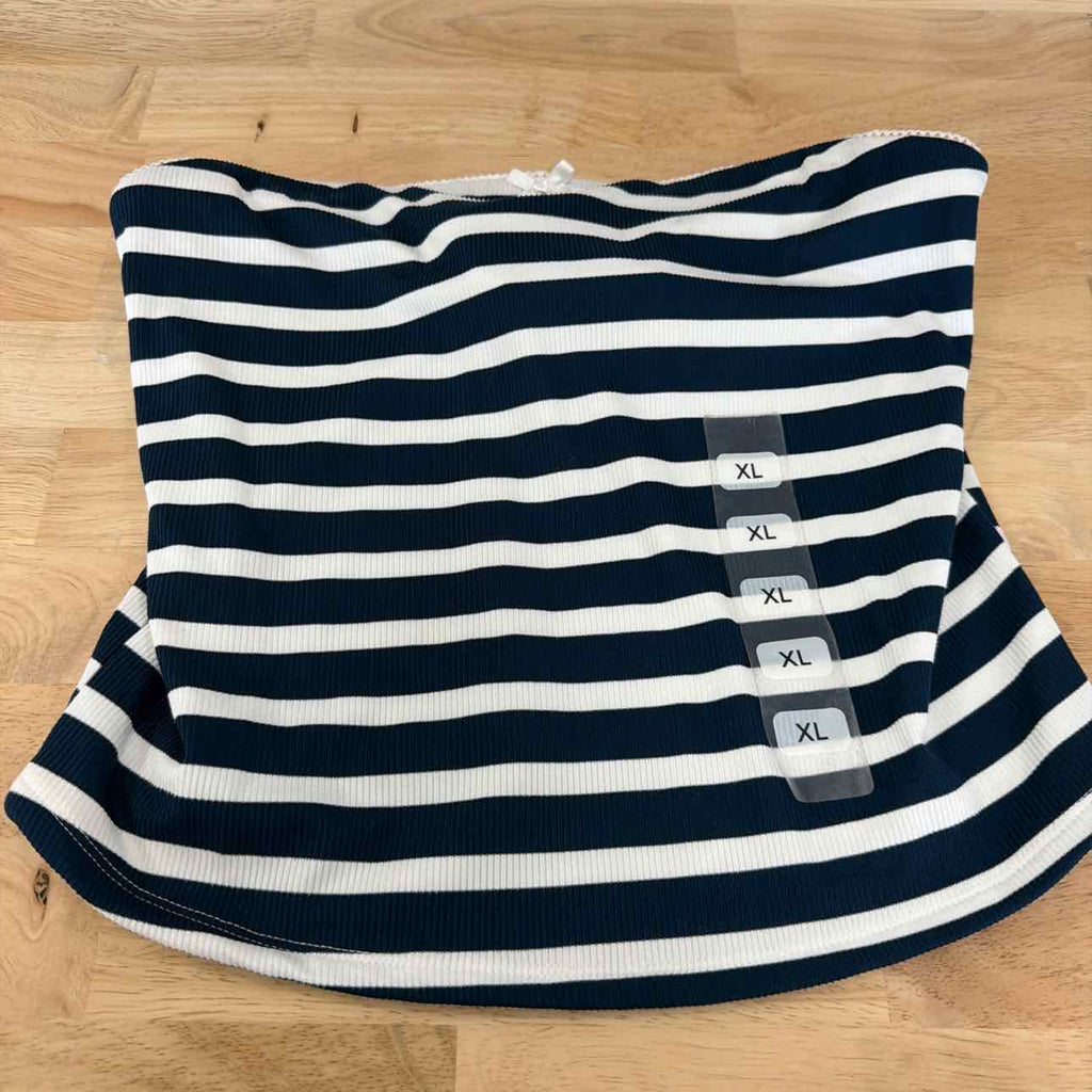 Just Polly Size XL Printed Tube Top