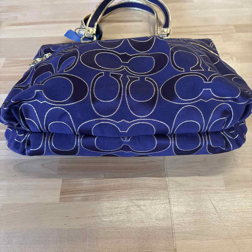 Coach Purple Tote Handbag