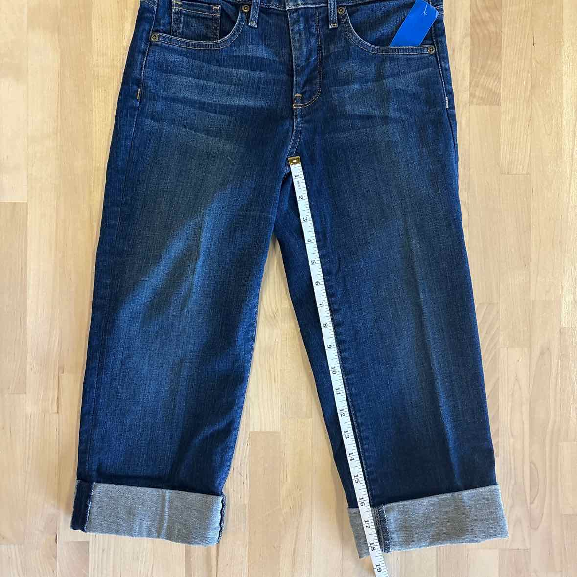 NYDJ Size 00 Blue Capris