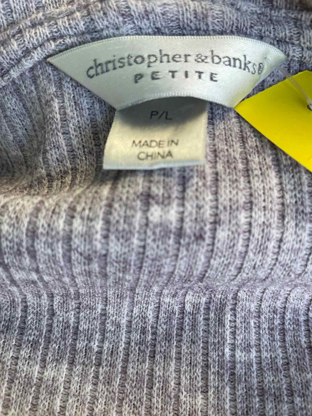 Christopher & Banks Size PL Gray Jacket