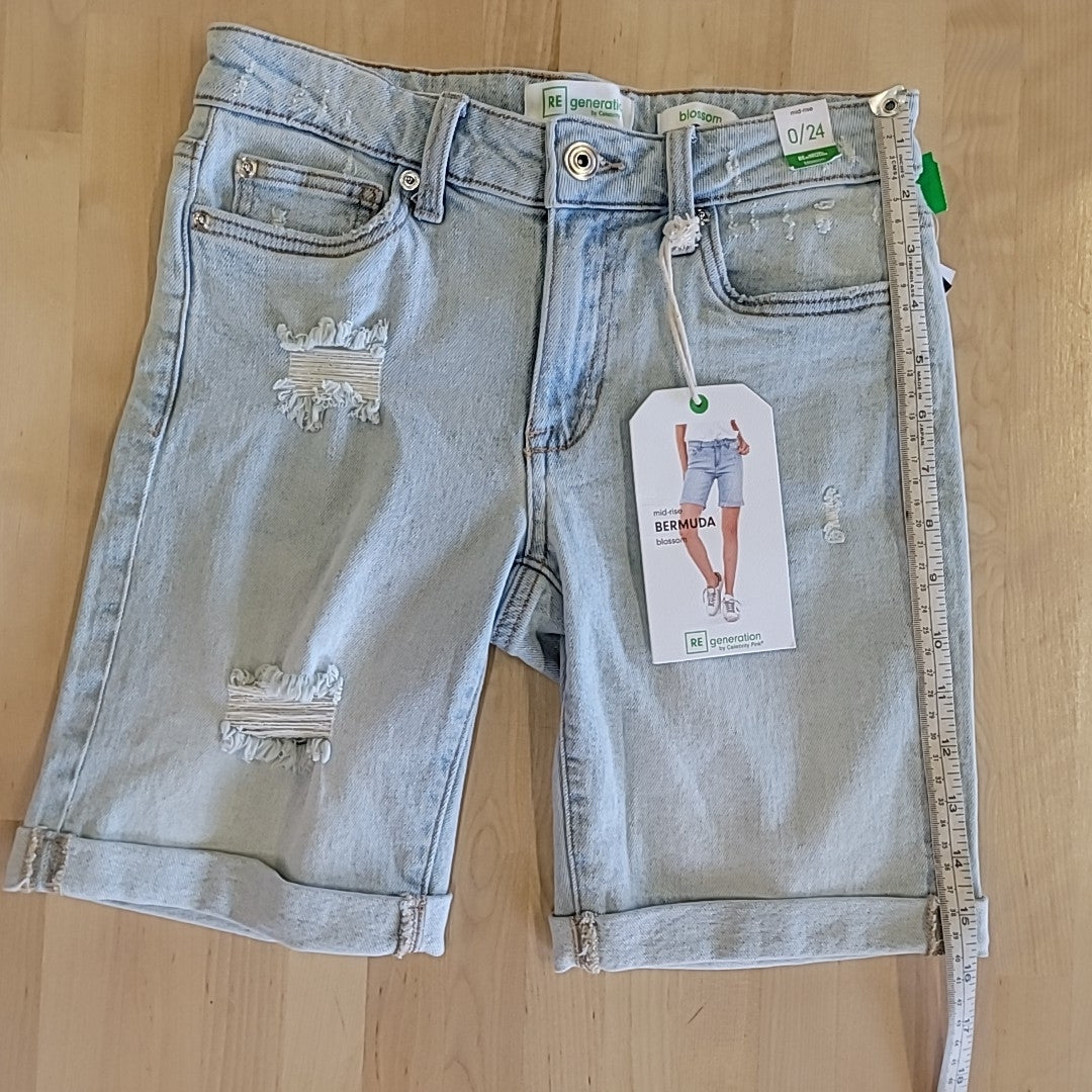 Celebrity pink Size 0 Blue New Shorts