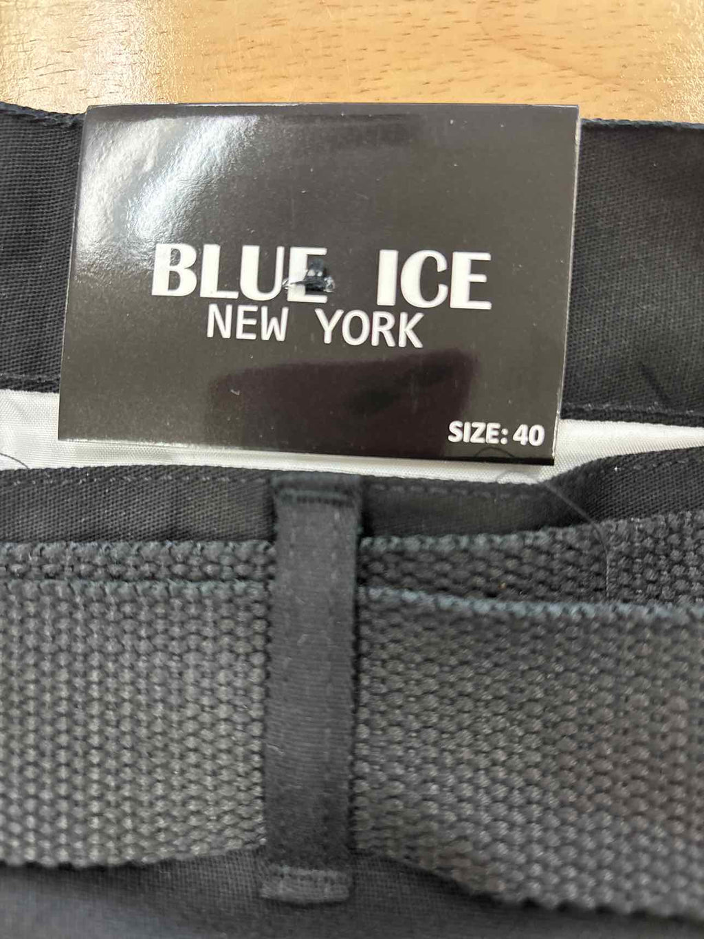 Blue Ice Men's Size 40 Black MENS Shorts