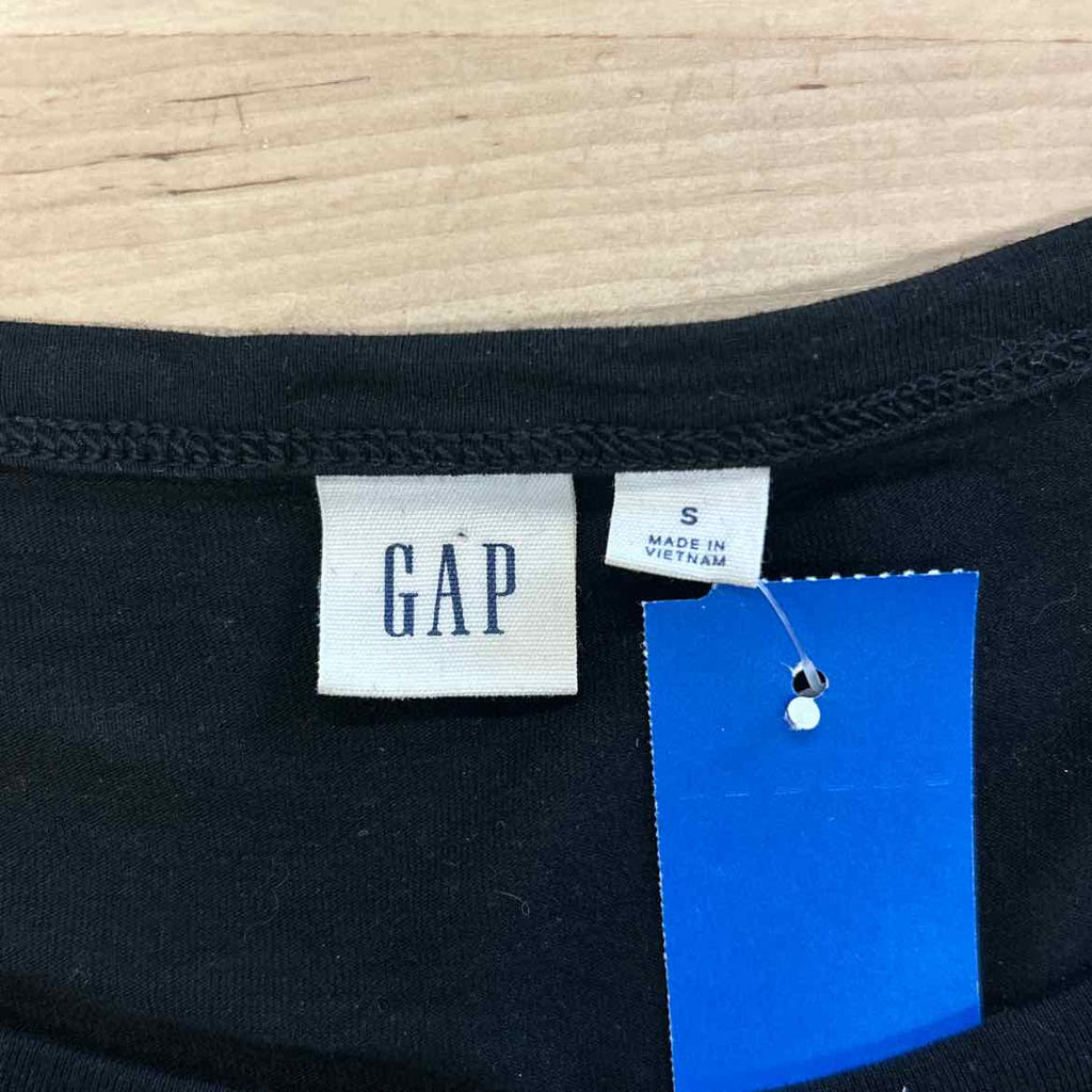 Gap Size S Black Preloved Blouse SS