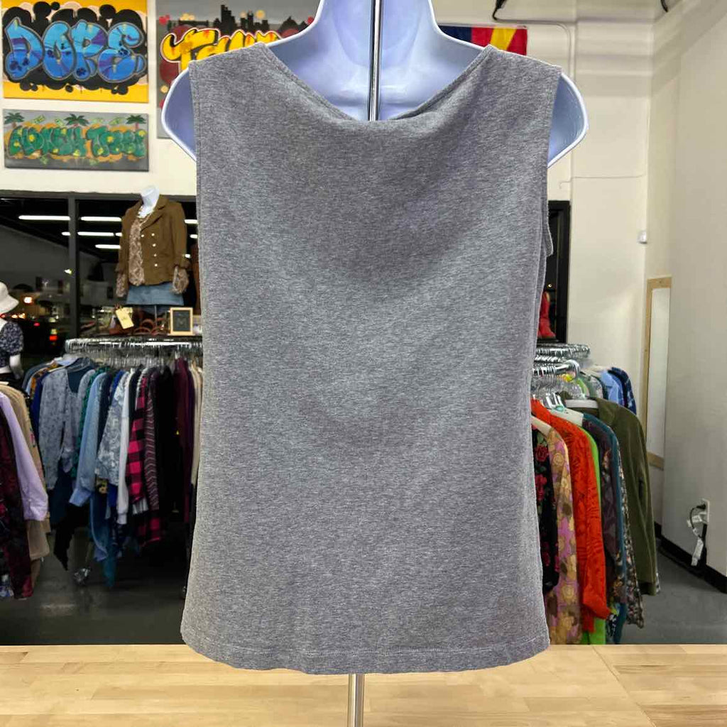 Cabi Size S Gray Lace Preloved Sleeveless