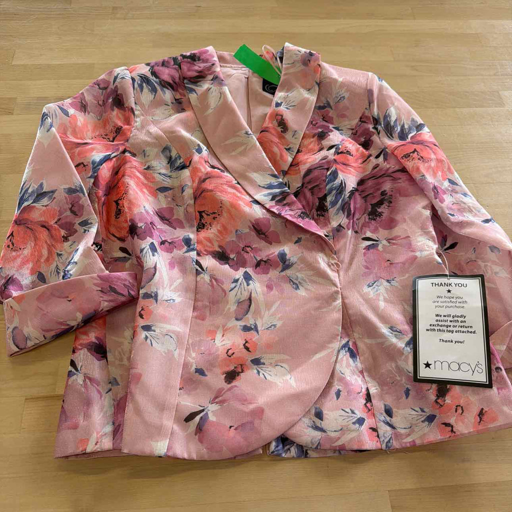 Alex Evenings Size S Pink New Blouse LS