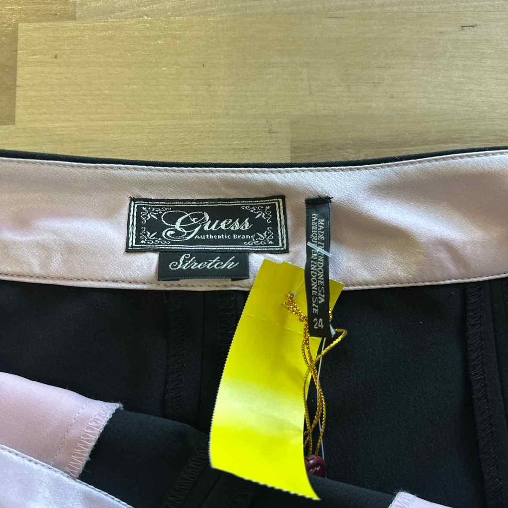 Guess Size 24 Black Skirt