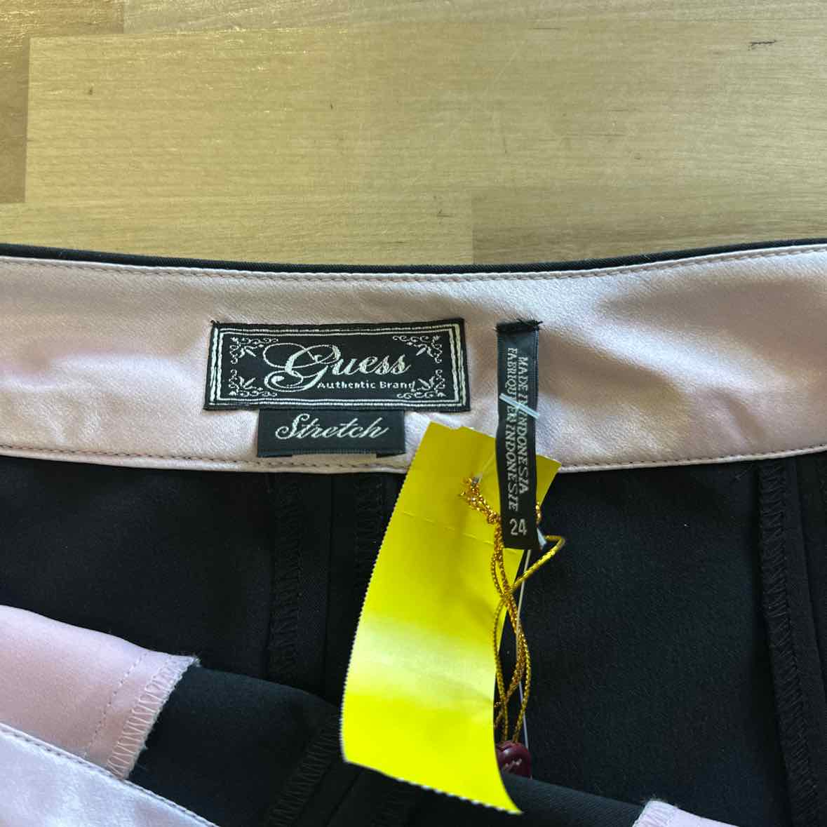 Guess Size 24 Black Skirt