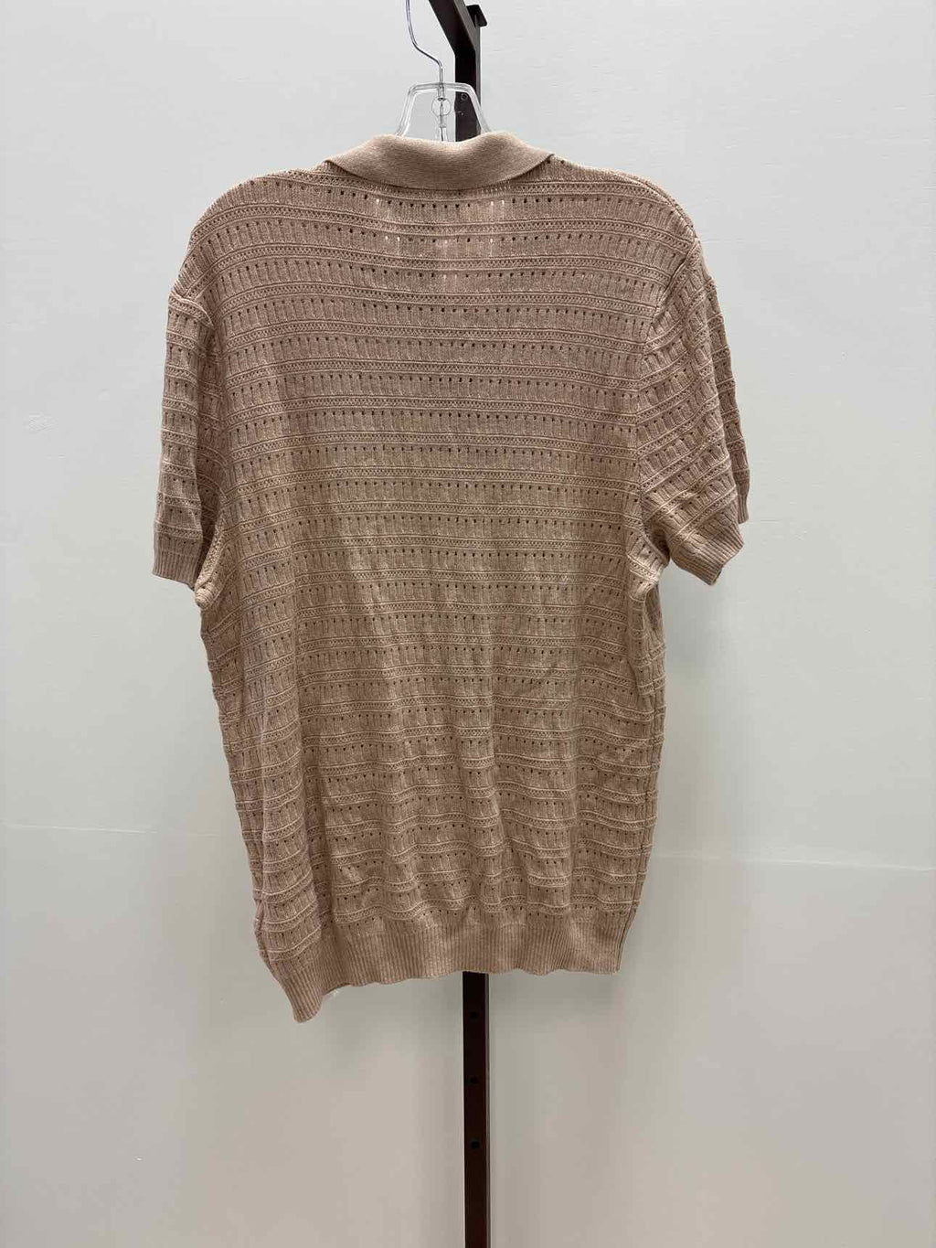Paisley & Gray Size L Tan New MENS Polo