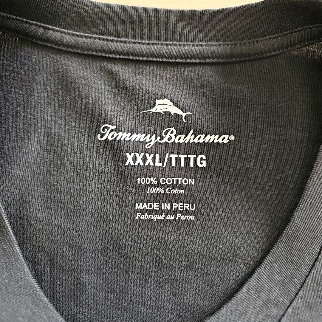 Tommy Bahama Size XXXL  Claw Me Old Fashioned Graphic T-Shirt - Coal