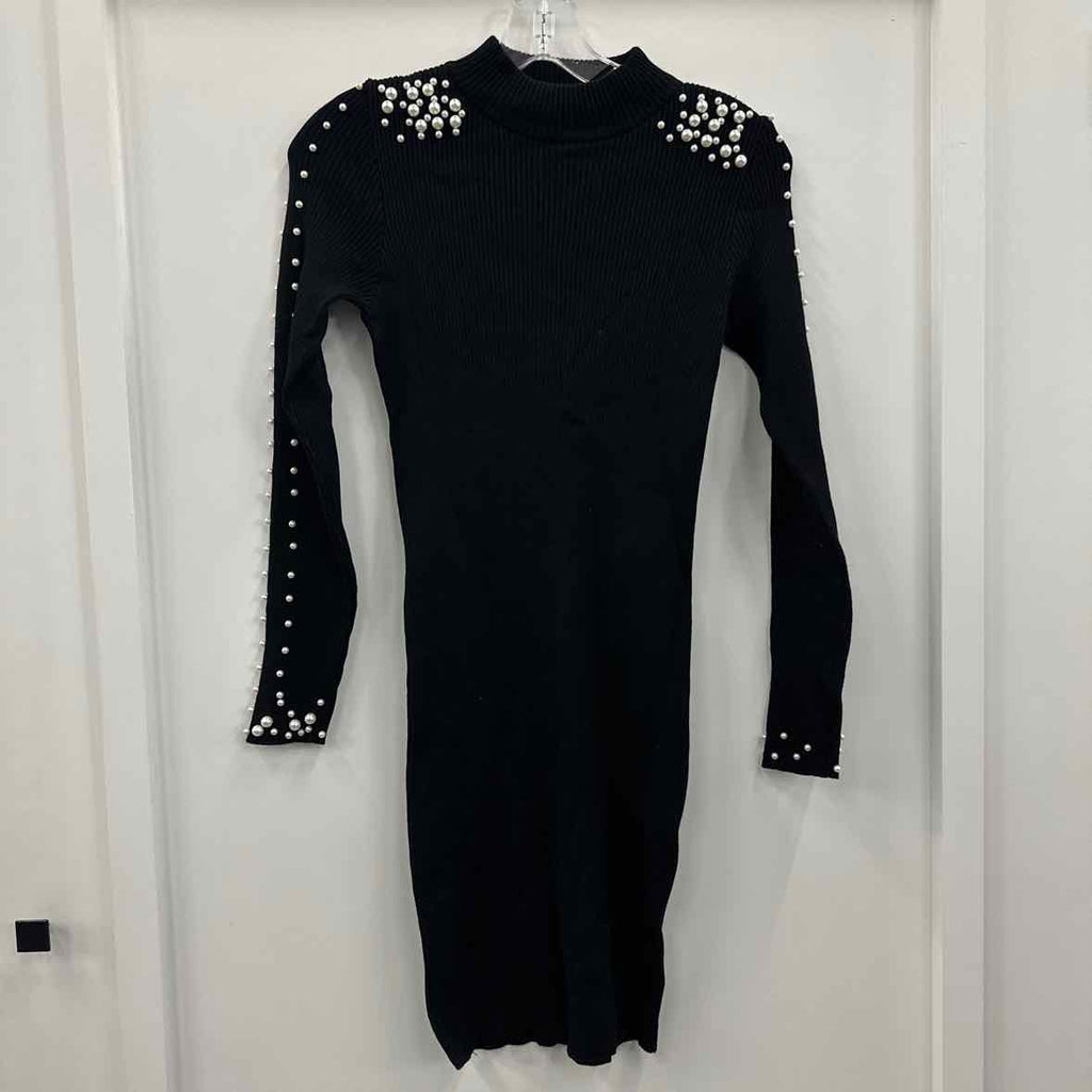 say what Size M Black Dress