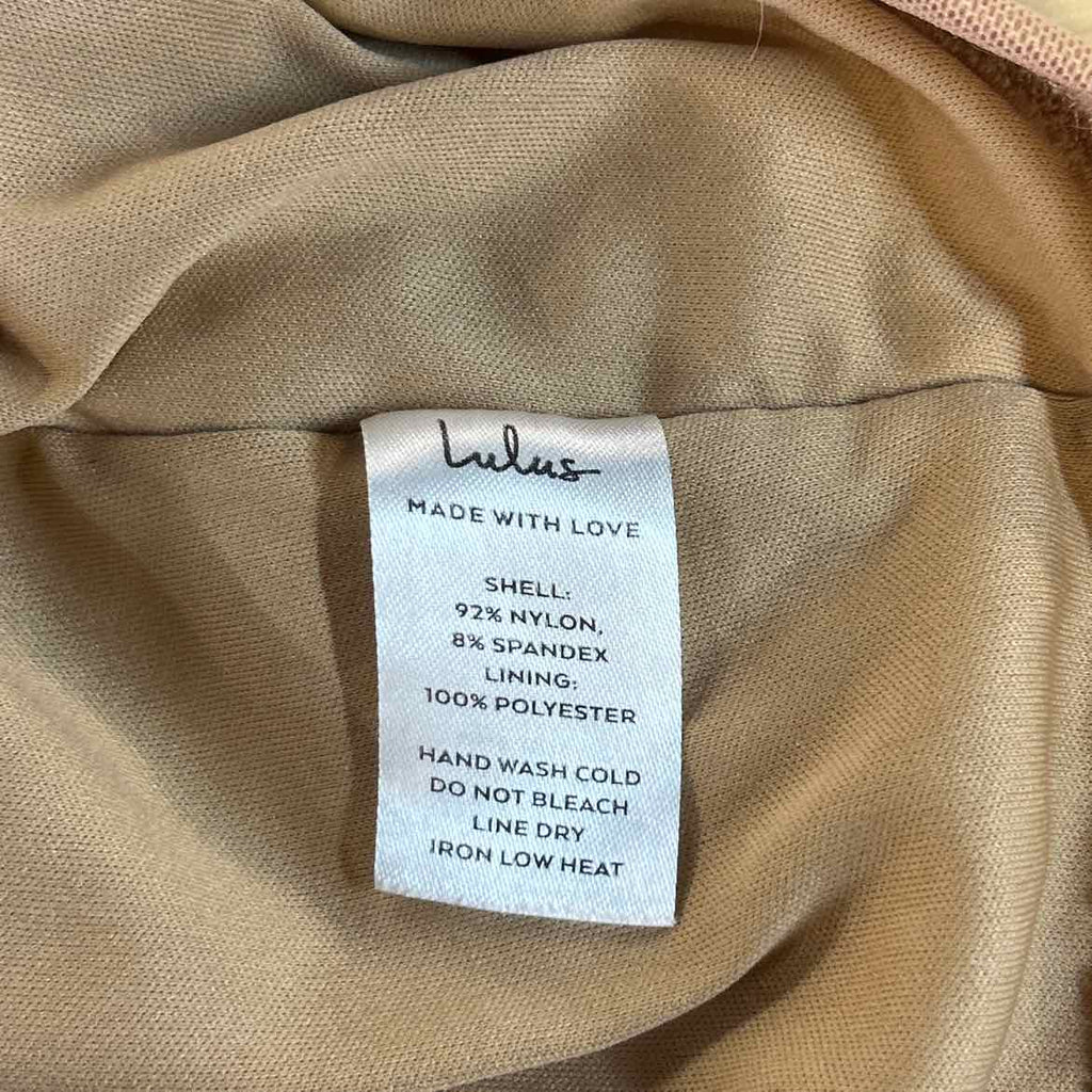 Lulus Size S Brown Preloved Tank