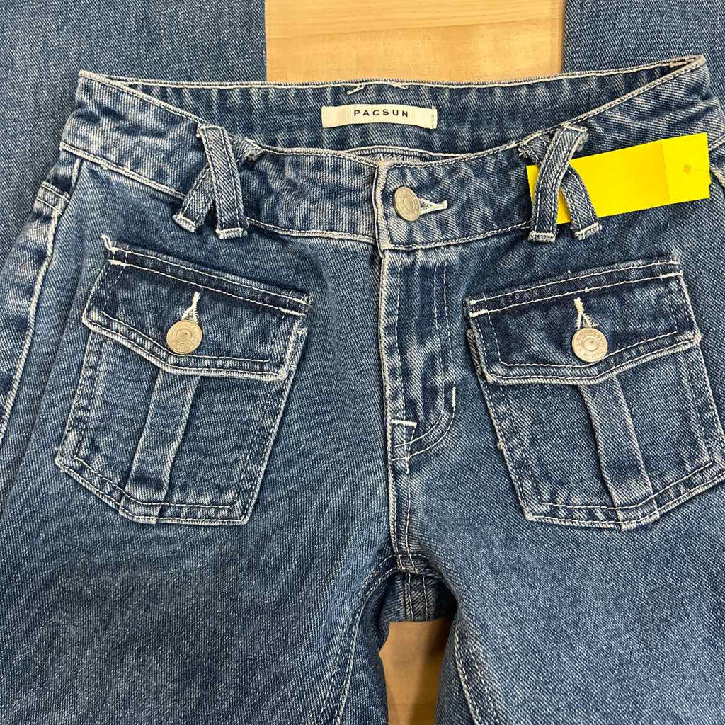 Pacsun Size 23 Blue Denim Preloved Jeans