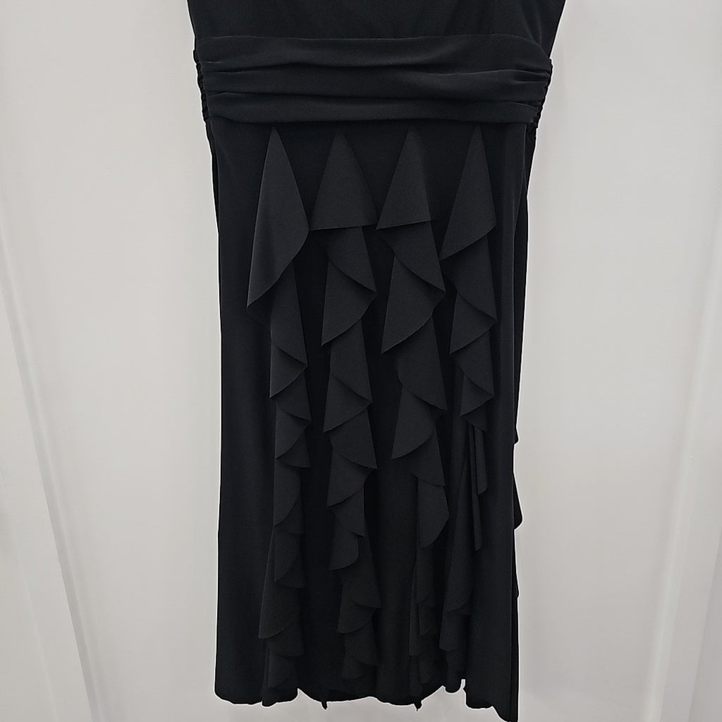 Betsy & Adam Size 4 Black Preloved Dress