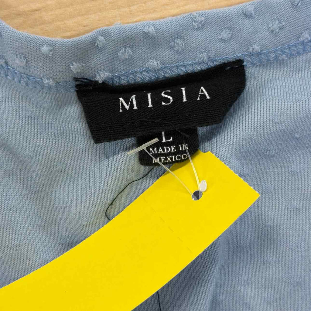 Misia Size L Blue Blouse